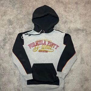 G-Unit Hoodie Mens Medium Grey Formula Fifty High Octane Colorblock Pullover